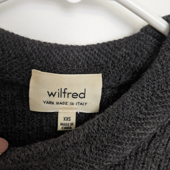 Aritzia Wilfred Italian Wool Sweater Vest Top - Picture 2 of 5